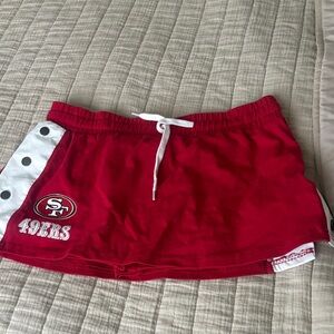 San Francisco 49ers Red Shorts